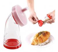 CHANGYUE Macina Semi di Sesamo Manuale per Sapore Fresco, Corpo in Plastica e Nucleo in Acciaio, Torsione Facile