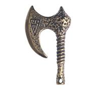 CHANKLI Punk-style Ancient Axe Keychain - Men's Mythical Weapon Accessories, Retro Metal Pendant for Backpacks and Keys