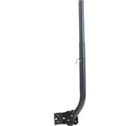 Channel Master CM-3090 Telescoping Universal Antenna Mast Pole Adjustable Roof Mount to Wall Eave Attic Chimney on Flat Slanting or Vertical Surfa