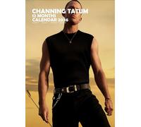 Channing Tatum (Ai Generated), calendario 2026, formato A3, a colori, rilegatura a spirale