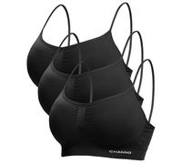 Channo Reggiseno Microfibra Donna Senza Ferretto: Bralette Senza Cuciture Comoda Invisibile Set da 3