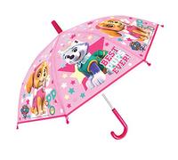 Chanos Paw Patrol Safety Runner Poe Embossed Folding Umbrella, 38 cm, Light Pink Ombrello Pieghevole, Rosa (Light Pink)