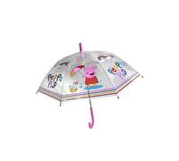 Chanos Peppa Pig - Ombrello per bambini, trasparente, S