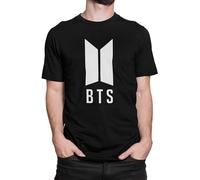 CHANPANG BTS Jungkook Jimin Jin Men's T-Shirt Unisex Cotton Black Tee L