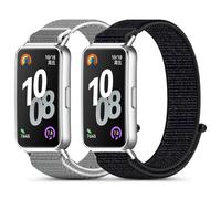 CHANRASI Nylon Sport Loop Compatibile con Cinturino Huawei Band 10/Huawei Band 9/Huawei Band 8 Donne Uomo,Soft Sport Loop Originale Cinturini per Huawei Band 10/9/8