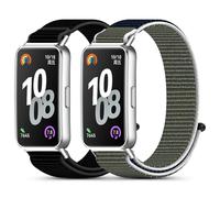 CHANRASI Nylon Sport Loop Compatibile con Cinturino Huawei Band 10/Huawei Band 9/Huawei Band 8 Donne Uomo,Soft Sport Loop Originale Cinturini per Huawei Band 10/9/8