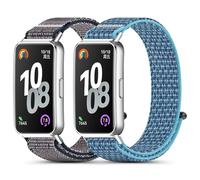 CHANRASI Nylon Sport Loop Compatibile con Cinturino Huawei Band 10/Huawei Band 9/Huawei Band 8 Donne Uomo,Soft Sport Loop Originale Cinturini per Huawei Band 10/9/8