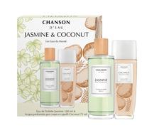 Chanson d'Eau, Cofanetto Regalo Donna Les Eaux du Monde, Jasmine & Coconut, Conf