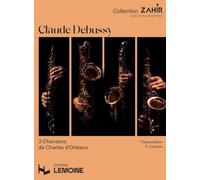 Chansons de charles d'orleans (3) pour quatuor de saxophones --- conducteur et parties