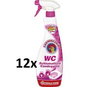 chanteclair 12x CHANTECLAIR WC CANDEGGINA SPRAY ML.625 cura casa e persona
