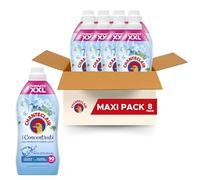 Chanteclair - Ammorbidente "I Concentrati", Sali Marini e Fior di Loto, Protegge la morbidezza del bucato, Profumo Intenso e Persistente sui Capi - 8 flaconi da 1800 ml, 90 dosi