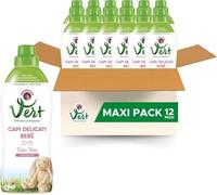 Chanteclair Vert - Detergente Capi Delicati Bebè Talco 750ml | igienizzante, ipoallergenico, metal tested, 100% attivi di origine vegetale, dermatologicamente testato