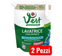Chanteclair Vert Detersivo Lavatrice Liquido Rugiada Anti Odore 30 Lavaggi