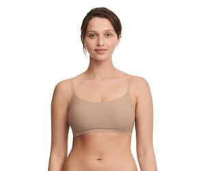 Chantelle Brassière Imbottita da Donna Softstretch Scoop, caffè Latte, XS/S