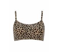 Chantelle SOFTSTRETCH, Padded Bralette, Intimo Invisibile Donna, Leopard Nude, XS-S