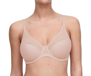 Chantelle Chantelle's Women Norah Chic Underwire Bra Reggiseno con Coppe Modellate, Trasparente, Rosa Nudo, 6C Donna