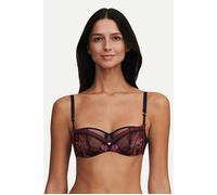 Chantelle Co Bra Underw. Half Cup Black Flowers Multico Taglia: B85 | Reggiseni Outlet | Donna | Nero