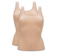 Chantelle Donna Top 2er Pacco - Canottiera, Softstretch, senza Cuciture,
