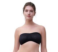 Chantelle Norah Unlined Strapless Bra Reggiseno, Nero, 70D Donna