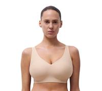 Chantelle Soft Stretch V-Neck Wireless Support Bra Reggiseno Sportivo, Opaco, Blush Nudo, L Donna