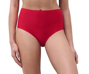 Chantelle SOFTSTRETCH, Culotte, Intimo Invisibile Donna, Rosso (Coquelicot Yu), Taglia Unica