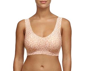 Chantelle SOFTSTRETCH, Padded Bra, Intimo Invisibile Donna, Beige (Leo Neutral), XL-XXL
