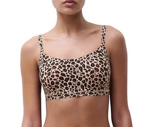 Chantelle SOFTSTRETCH, Padded Bralette, Intimo Invisibile Donna, Multicolore (Leopard Drk Nude), M-L