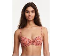 Chantelle Sw Bra Tshirt Half Cup Memory Orange Leopard Taglia: G80 | Bikini Outlet | Donna | Arancione