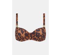 Chantelle Sw Bra Tshirt Half Cup Memory Wild Leopard Taglia: D85 | Bikini Outlet | Donna