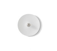Chanterelle Lampada da Parete/ Plafoniera Ø55 Nickel/ Bianco
