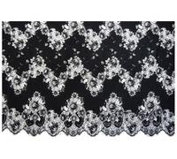 Chantilly Ciglia Sera Danza Abito Tulle Costume Matrimonio Pizzo Tessuto 3M/PC