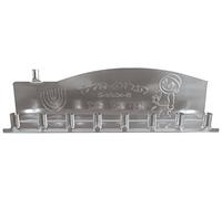 Chanukkiyah in stagno con 9 portacandele Silver