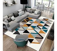 Chanxiang666 la camera da letto e la decorazione della casa rug 120x160cm Semplici triangoli geometrici in più colori Letto Il Soggiorno la Sala da Pranzo Il Portico 120x160cm