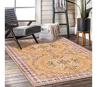 Chanxiang666 la camera da letto e la decorazione della casa rug 120x160cm Stile pastorale floreale giallo floreale Letto Il Soggiorno la Sala da Pranzo Il Portico 120x160cm