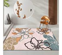 Chanxiang666 Tappeto Grande per Cameretta 150x200cm Moderno rosa floreale pastorale per la camera da letto e la decorazione della casa rug 150x200cm