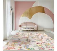 Chanxiang666 Tappeto Moderno Design Tappeti Salotto 80x120cm Rosa pastorale floreale per la camera da letto e la decorazione della casa rug 80x120cm