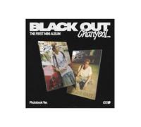 CHANYEOL EXO - 1st Mini Album Black Out Photobook version CD (Random ver.)