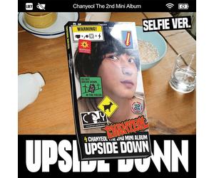 CHANYEOL UPSIDE DOWN 2° Mini Album SELFIE Ver/QR+Photo Book+Deco...