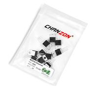 Chanzon 10 pezzi 2N60 TO-220 SiC Mosfet MOS N-Channel Transistor n-fet 2A