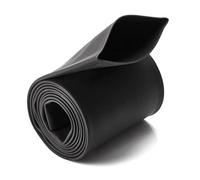 Chanzon 3:1 Rapporto 1-1/2" (39mm) Guaina termorestringente - Rivestimento adesivo impermeabile di grado marino - Rotolo da 4 piedi (1,22 m) Guaina in poliolefina nera,1 pz