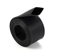 Chanzon 3:1 Rapporto 1/2" (12,7 mm) Guaina termorestringente - Rivestimento adesivo impermeabile di grado marino - Rotolo da 4 piedi (1,22 m) Guaina in poliolefina nera restringente,1 pz