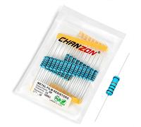 Chanzon 30pcs 2W 100K Ω ohm Resistori Fissi a Film Metallico 0,01 ±1% Tolleranza 100KR MF Resistori a Foro Passante Limitazione di Corrente Rohs Certificato
