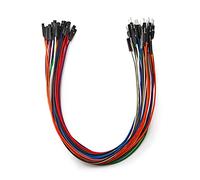 Chanzon 40 pezzi 30 cm lungo maschio a femmina Jumper wire Dupont cavo connettore linea 40 pin senza saldatura multicolore per Arduino Raspberry pi tagliere elettronico Protoboard PCB Board