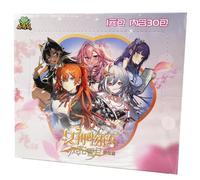 Chao Pin Hui Goddess Story TCG Cards,Goddess Story Cards,Goddess Story Booster Box,Goddess Story Playing Cards.Anime Girls Collectible Trading Cards.(10D-1)