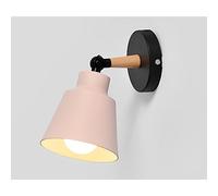 Chao Zan Lampade da Parete Retrò Vintage Applique da Parete Interno in Metallo e Legno Moderne Lampada a Muro Luce da Camera da Letto Soggiorno Corridoio - senza E27 lampadina