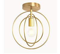 Chao Zan Moderna Geometria Retro Plafoniere industriale in metallo Lampade a sospensione Loft Bar Soffitto Lampade da soggiorno Lampade da cucina Cafe Sala studio Decorazione corridoio Luce E27.