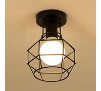 Chao Zan Retro Vintage Plafoniera Plafoniere Paralume industriale in metallo Lampade a sospensione Loft Bar Soffitto Lampade da soggiorno cucina Cafe Sala studio Ufficio corridoio Luce E27.