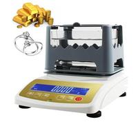 chaodongli Misuratore di Densità Dell'oro,Tester di Autenticità dei Metalli Preziosi,misuratore Densità della Purezza Dell'oro Tester Digitale Elettrico,con Display LCD Argento E Platino