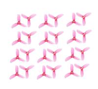 ChaonGhemieux 24 pezzi/12 Paia D2.5 elica FPV a 3 Pale da 2,5 Pollici Foro da 1,5 mm for Drone FPV Motore 1404, for SpeedyBee BEE25, unità Aria D-Ji O4(Pink)