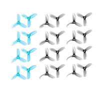 ChaonGhemieux 24 pezzi/12 Paia D2.5 elica FPV a 3 Pale da 2,5 Pollici Foro da 1,5 mm for Drone FPV Motore 1404, for SpeedyBee BEE25, unità Aria D-Ji O4(12pairs Mix C)